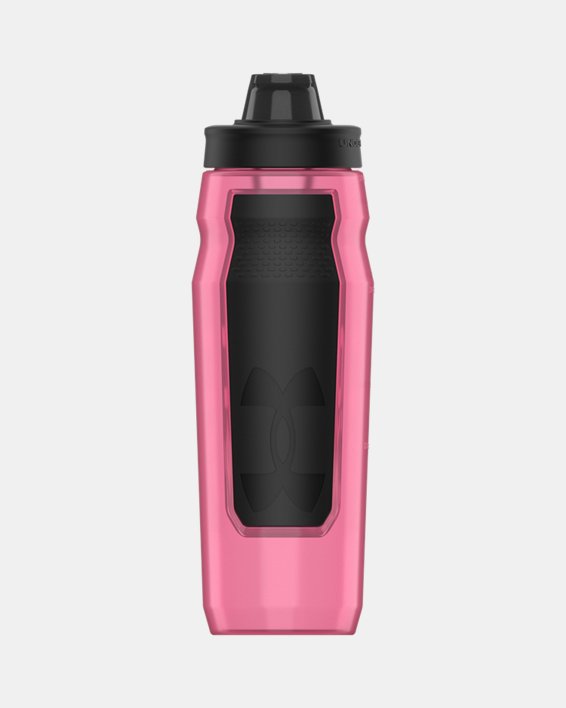 UA Playmaker Squeeze 32 oz. Water Bottle, Pink, pdpMainDesktop image number 0